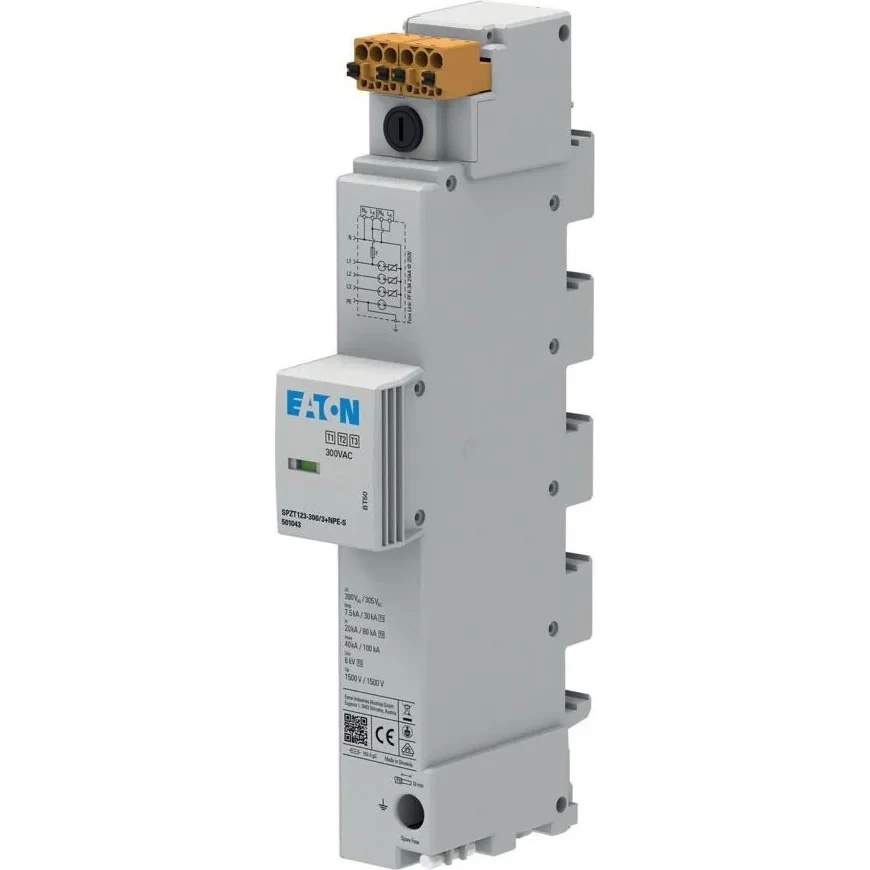 Eaton SPZT123-300/3+NPE-S 2. tipa pārsprieguma aizsardzība