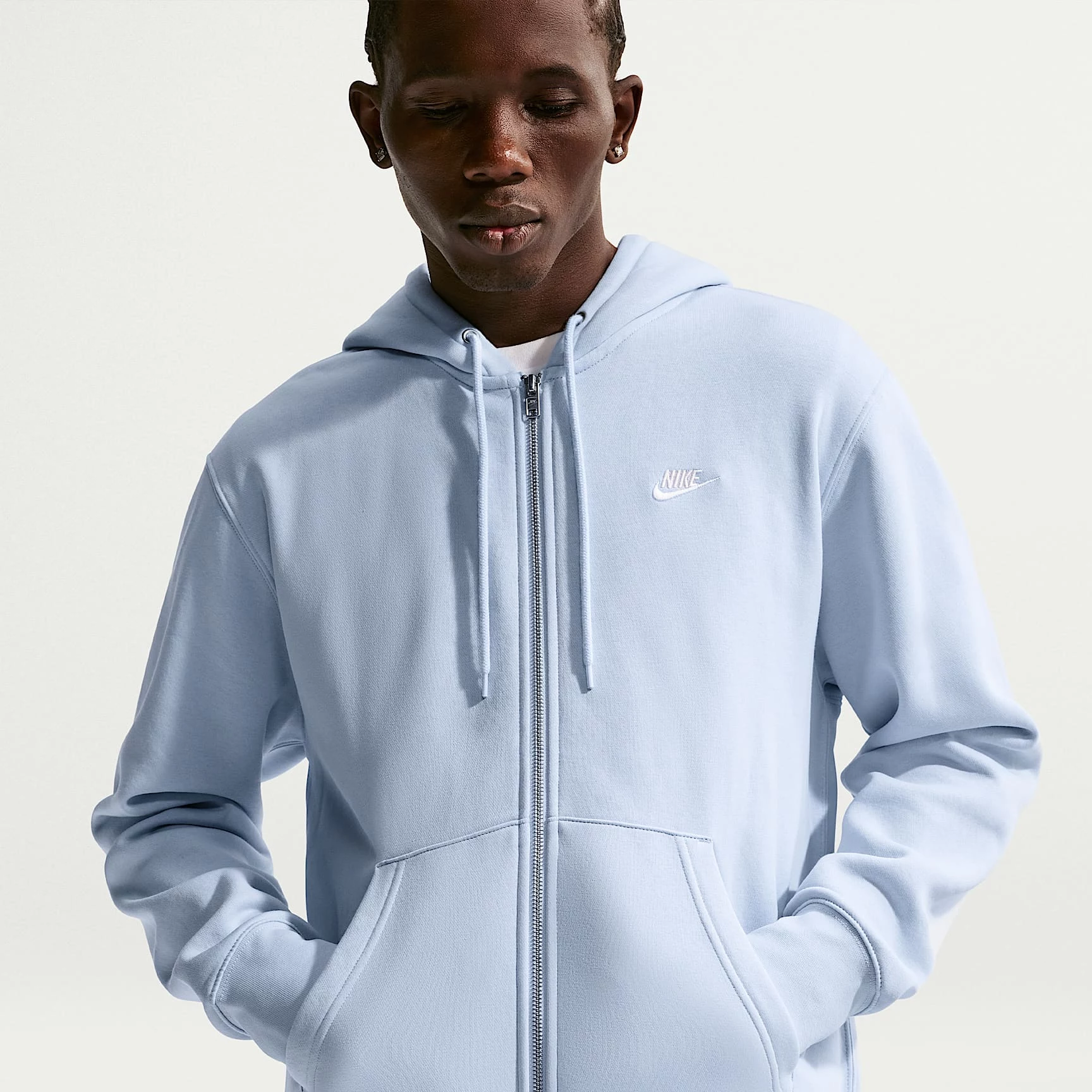 Nike vīriešu Club Fleece pilna rāvējslēdzēja