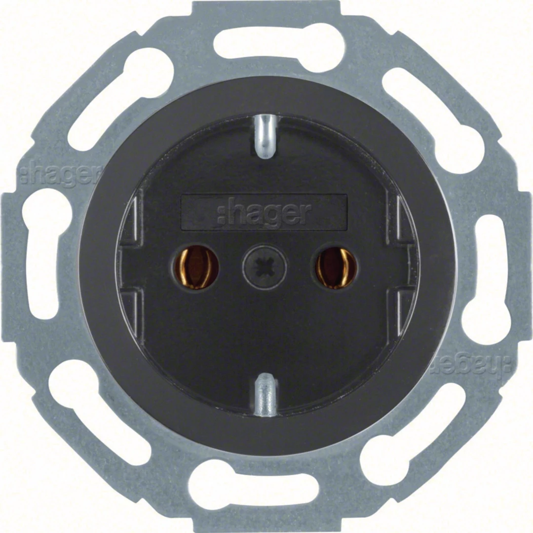 Hager WTS1100BG Witty SCHUKO kontaktligzda ar