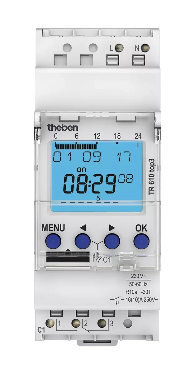 THEBEN TR610 top3 digitālais laika slēdzis