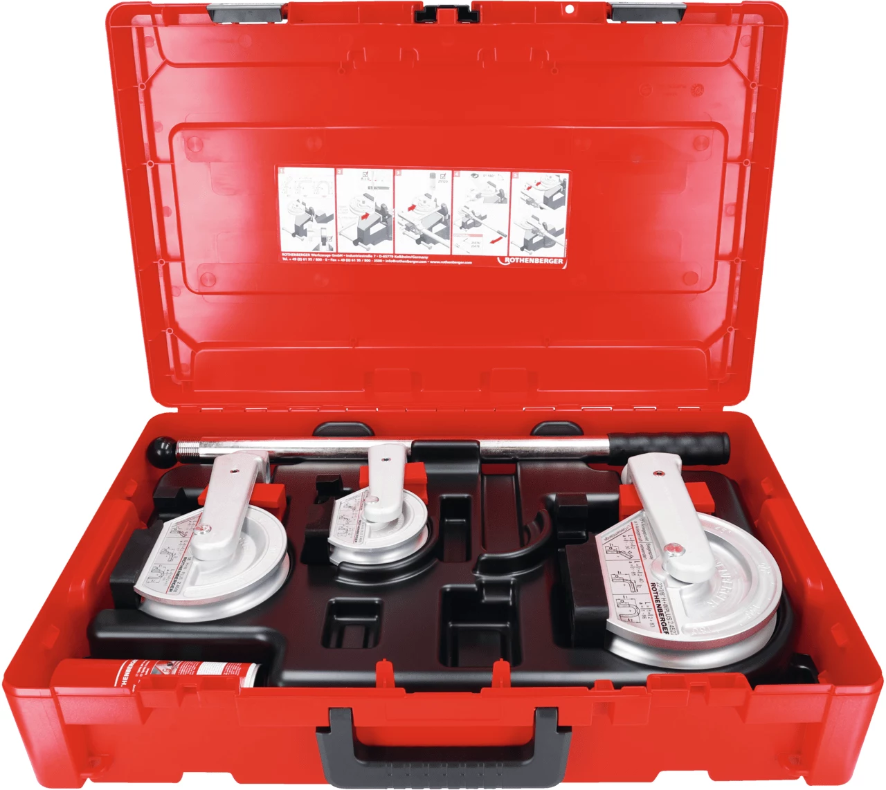 ROTHENBERGER ROBEND H+W Plus elektrohidrauliskā cauruļu