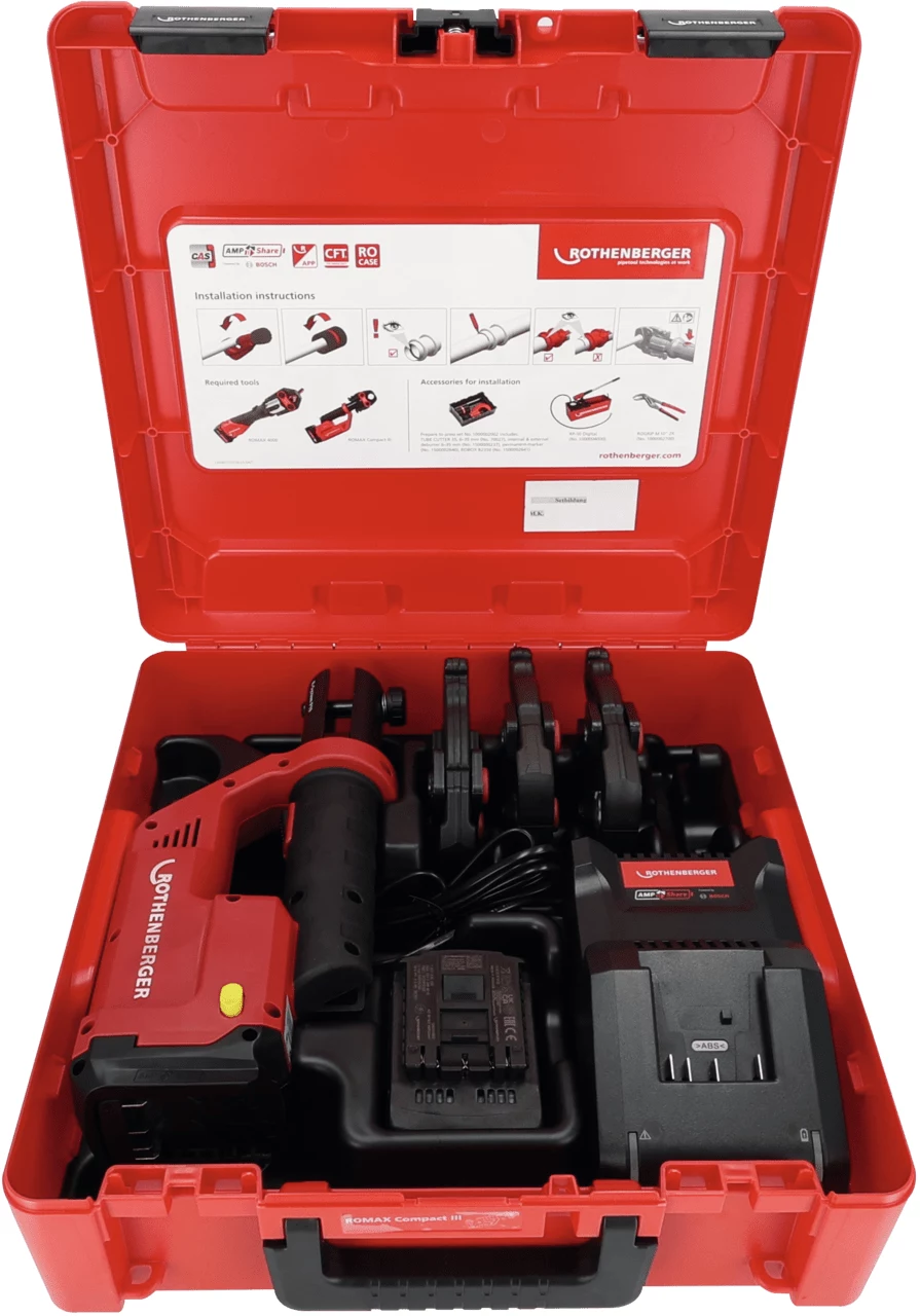 ROTHENBERGER ROMAX Compact III SET SV