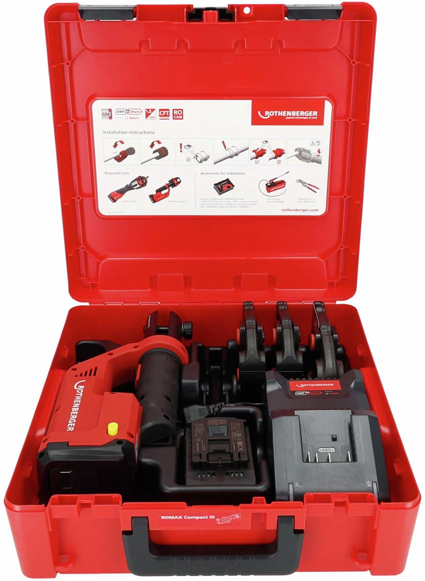 ROTHENBERGER ROMAX Compact III SET TH