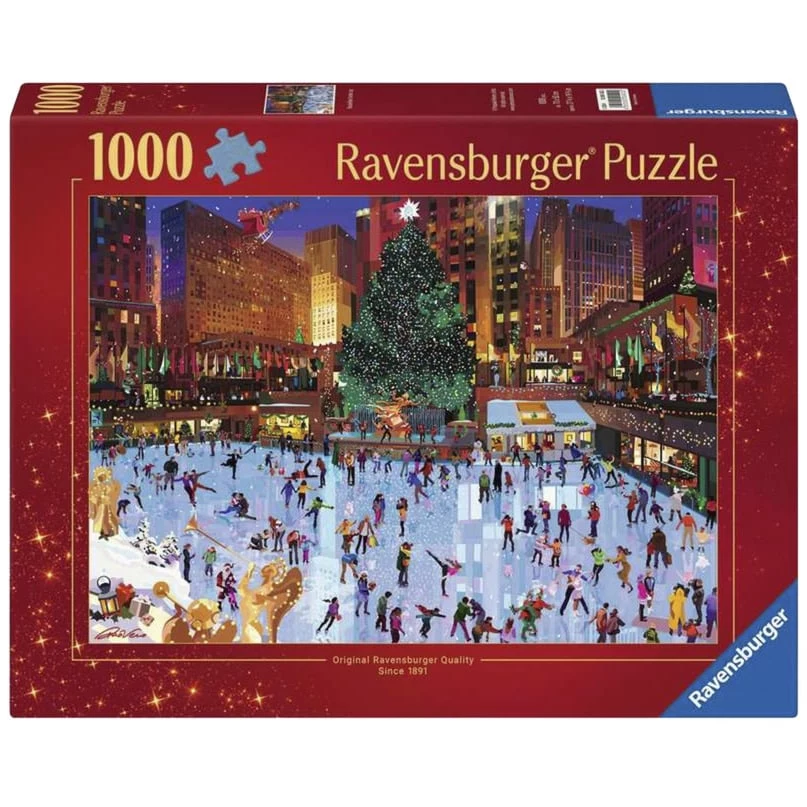 RAVENSBURGER 1000 gabalu puzle – Ziemassvētku