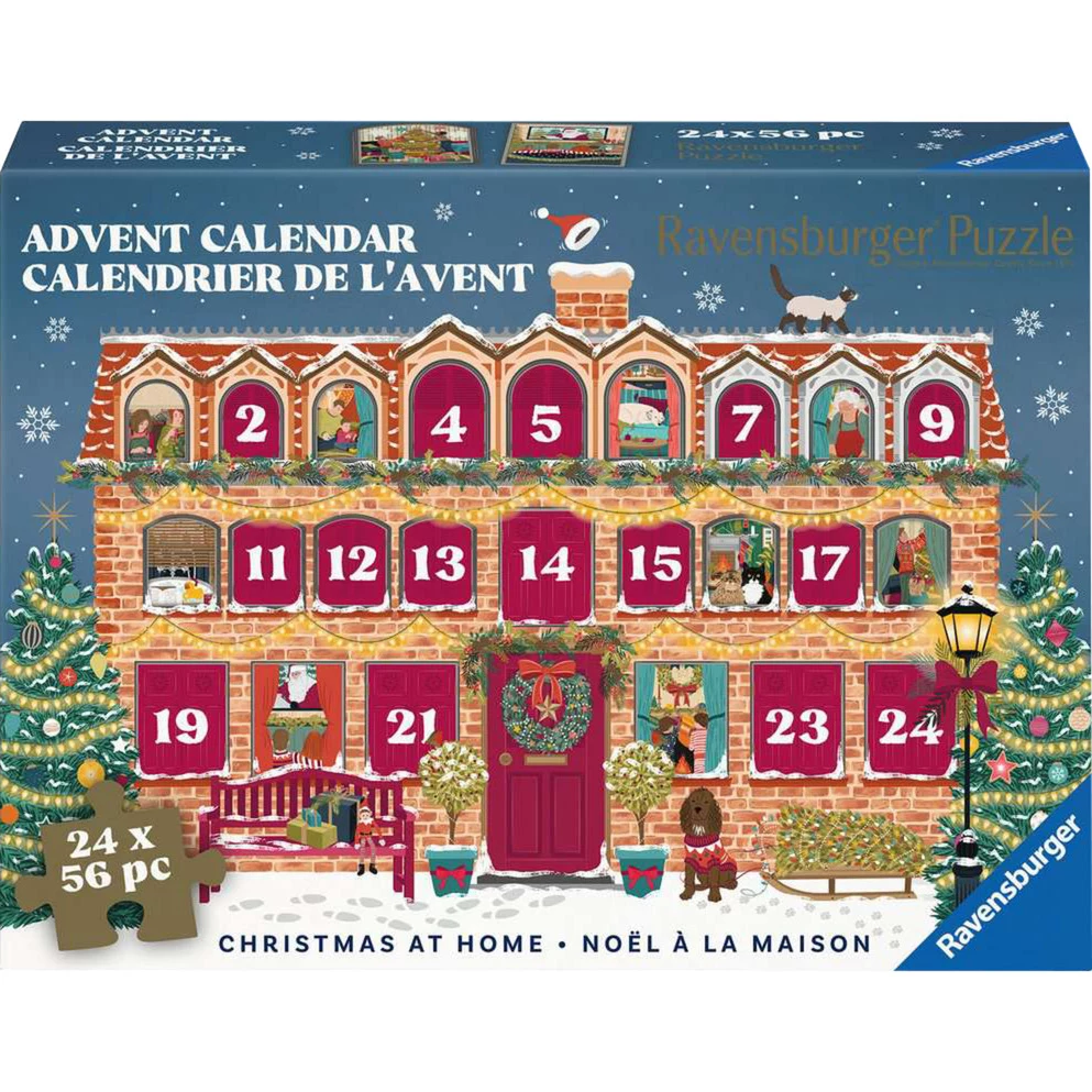 RAVENSBURGER Puzzle Adventes kalendārs Christmas at