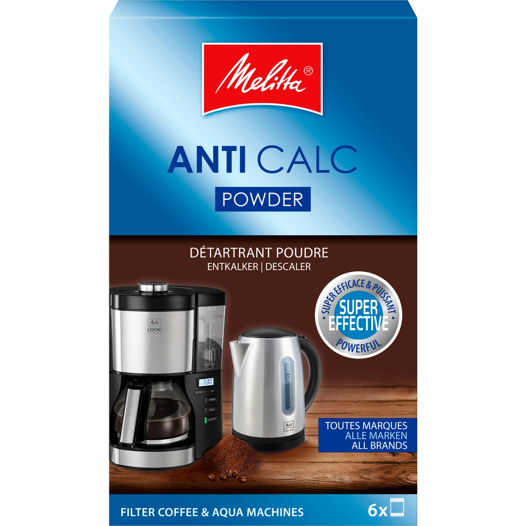 MELITTA Anti Calc atkaļķošanas šķidrums kafijas