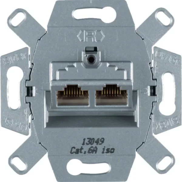 Hager WDF410862 ekranēts Cat.6A RJ45