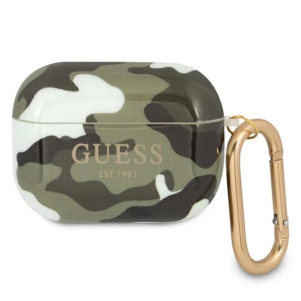 GUESS GUAPUCAMA AirPods Pro vāciņš Green/Khaki