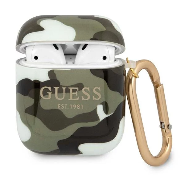 GUESS Camo Collection AirPods 1/2 vāciņš