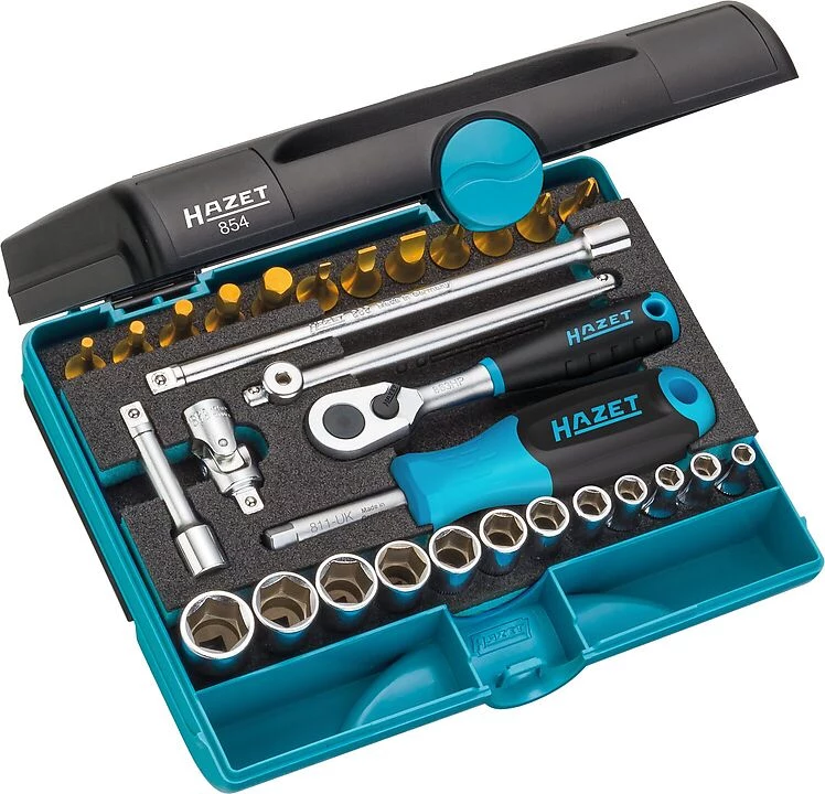 HAZET 854 1/4 collu uzgriežņu atslēgu