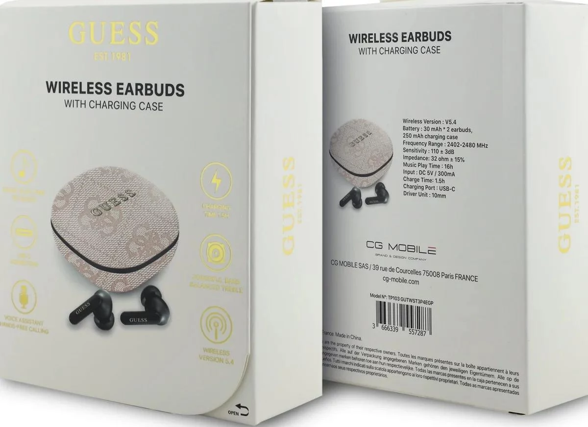 Guess 4G Classic Metal Logo True