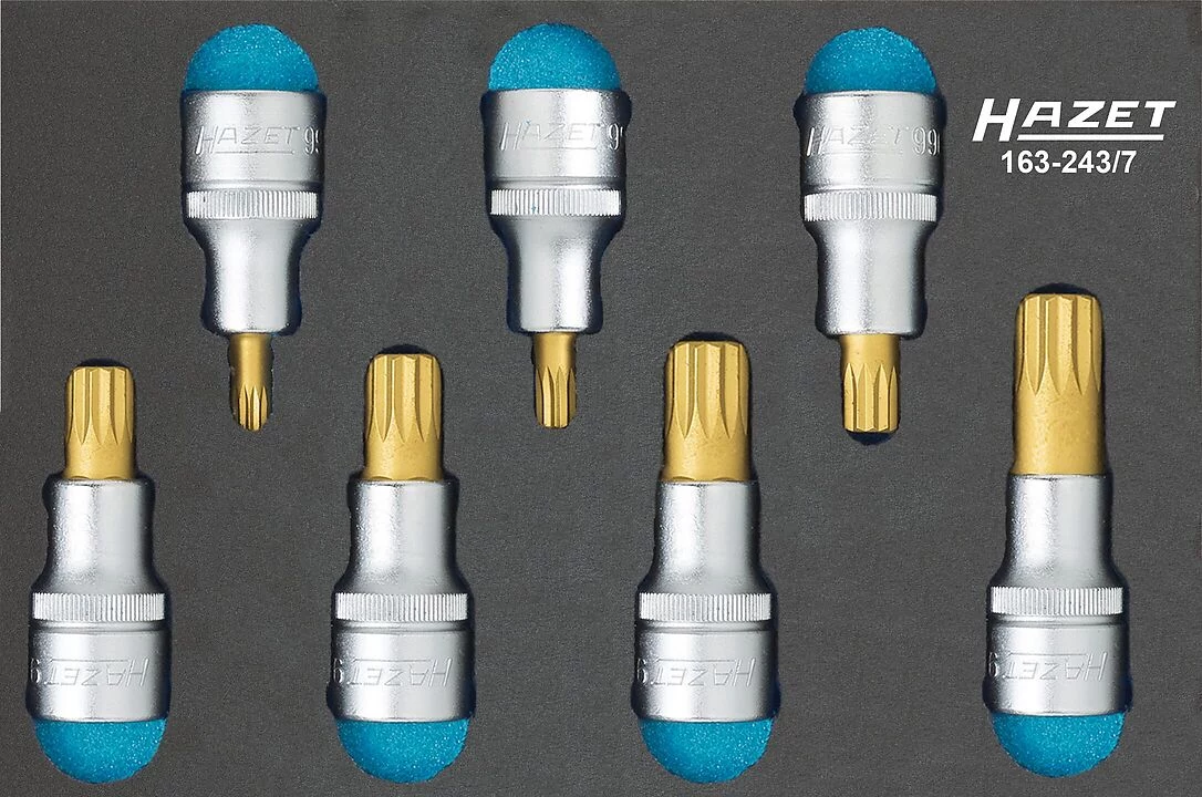 HAZET 1/2 inch TORX uzgriežņu atslēgu