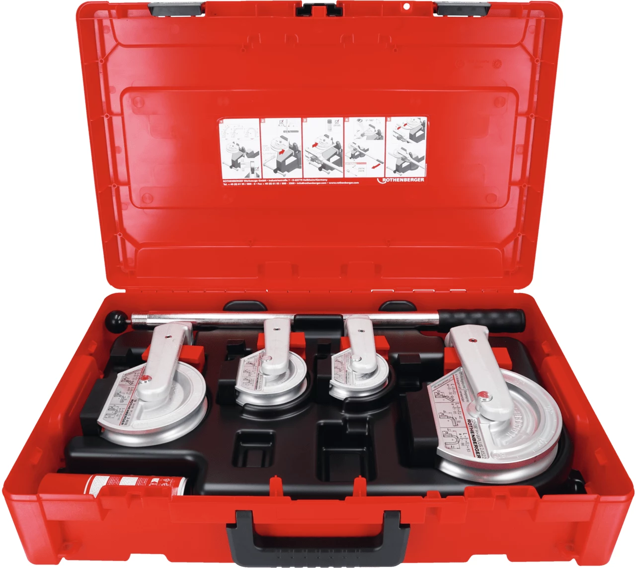ROTHENBERGER ROBEND H+W Plus elektrohidrauliskā cauruļu
