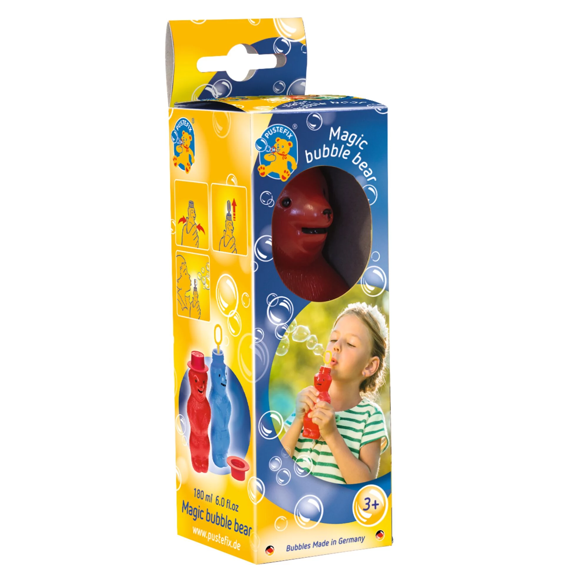 PUSTEFIX Magic Bear burbuļu rotaļlieta 180