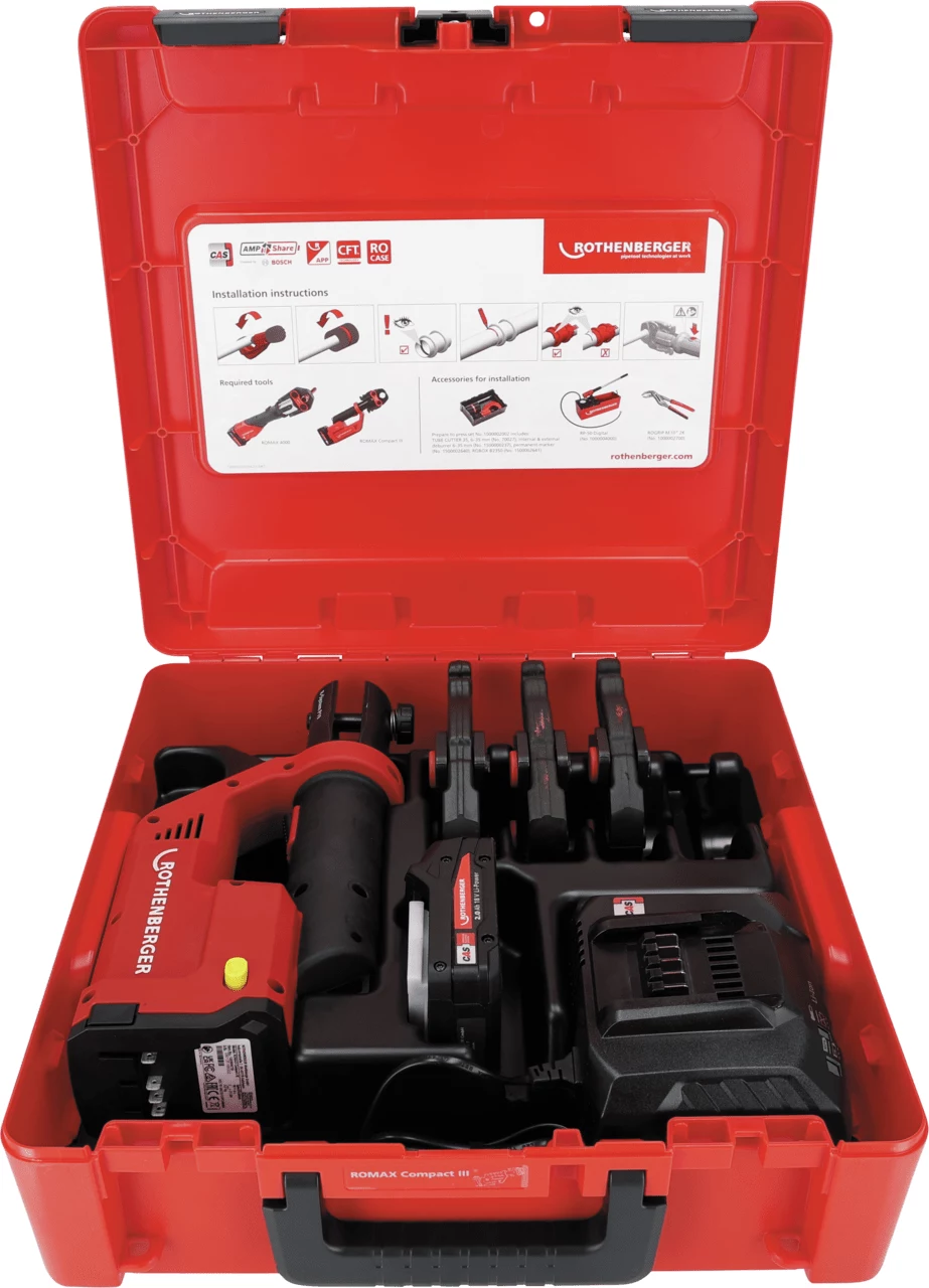 ROTHENBERGER ROMAX Compact III SET M