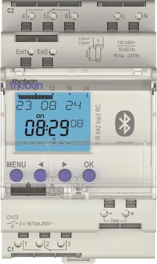 Theben TR642top3 BLE RC digitālais laika