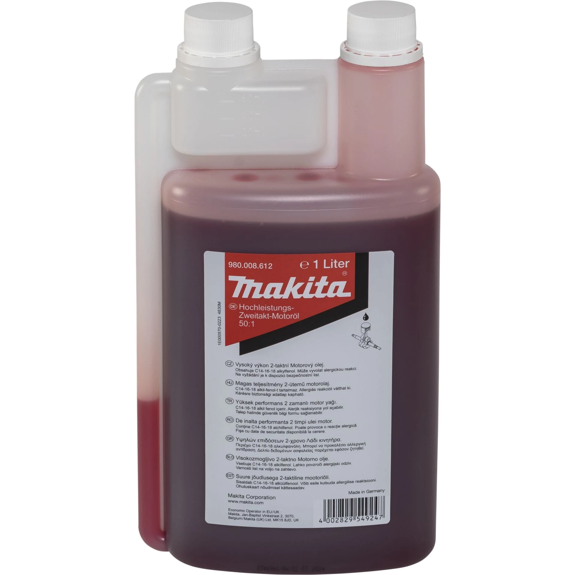 Makita 980008612 SAE 10W-30 4-taktu dzinēja