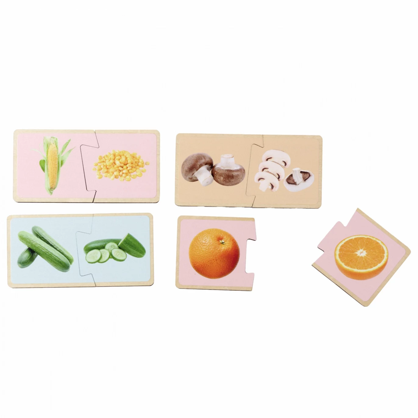 Eichhorn Montessori Puzle - Koka Formu