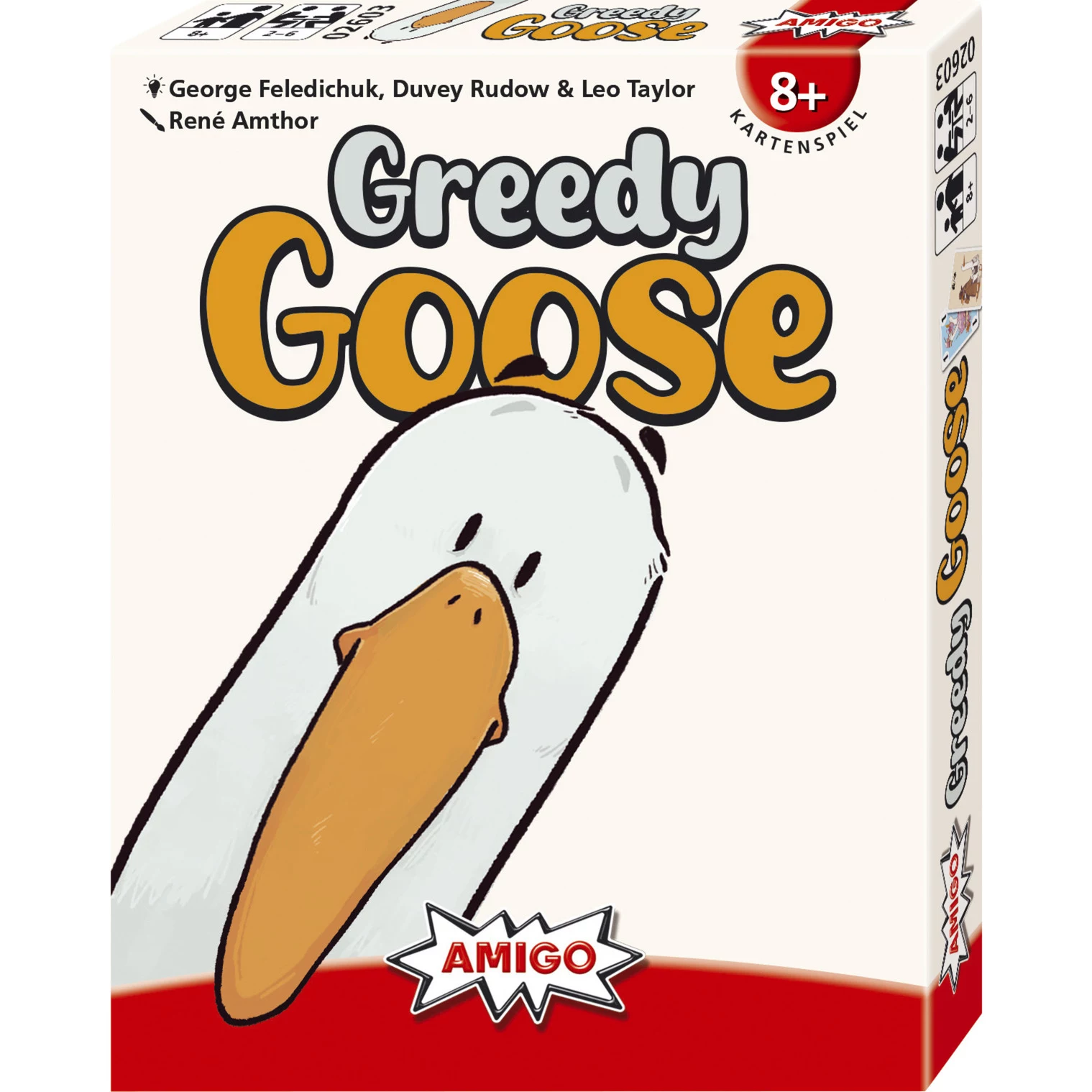 AMIGO Greedy Goose bērnu galda spēle