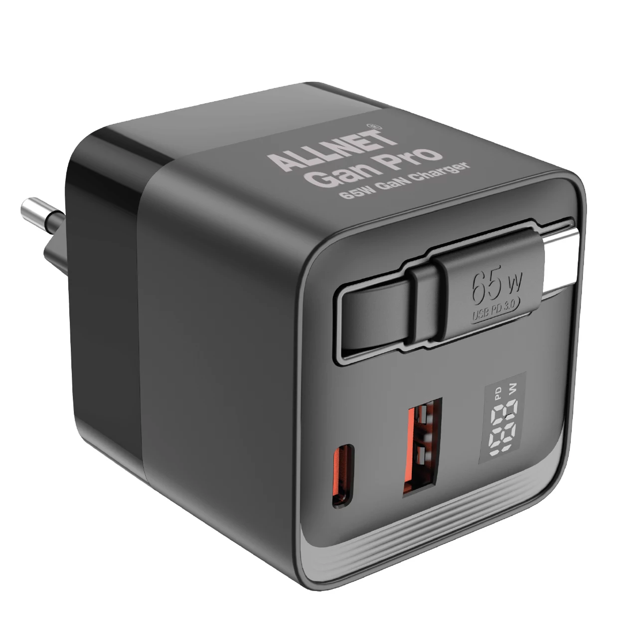 ALLNET 65W GaN USB-C PD sienas