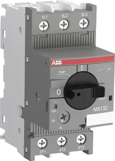 ABB MS132-25 Motoraizsardzības automātiskais slēdzis, 3