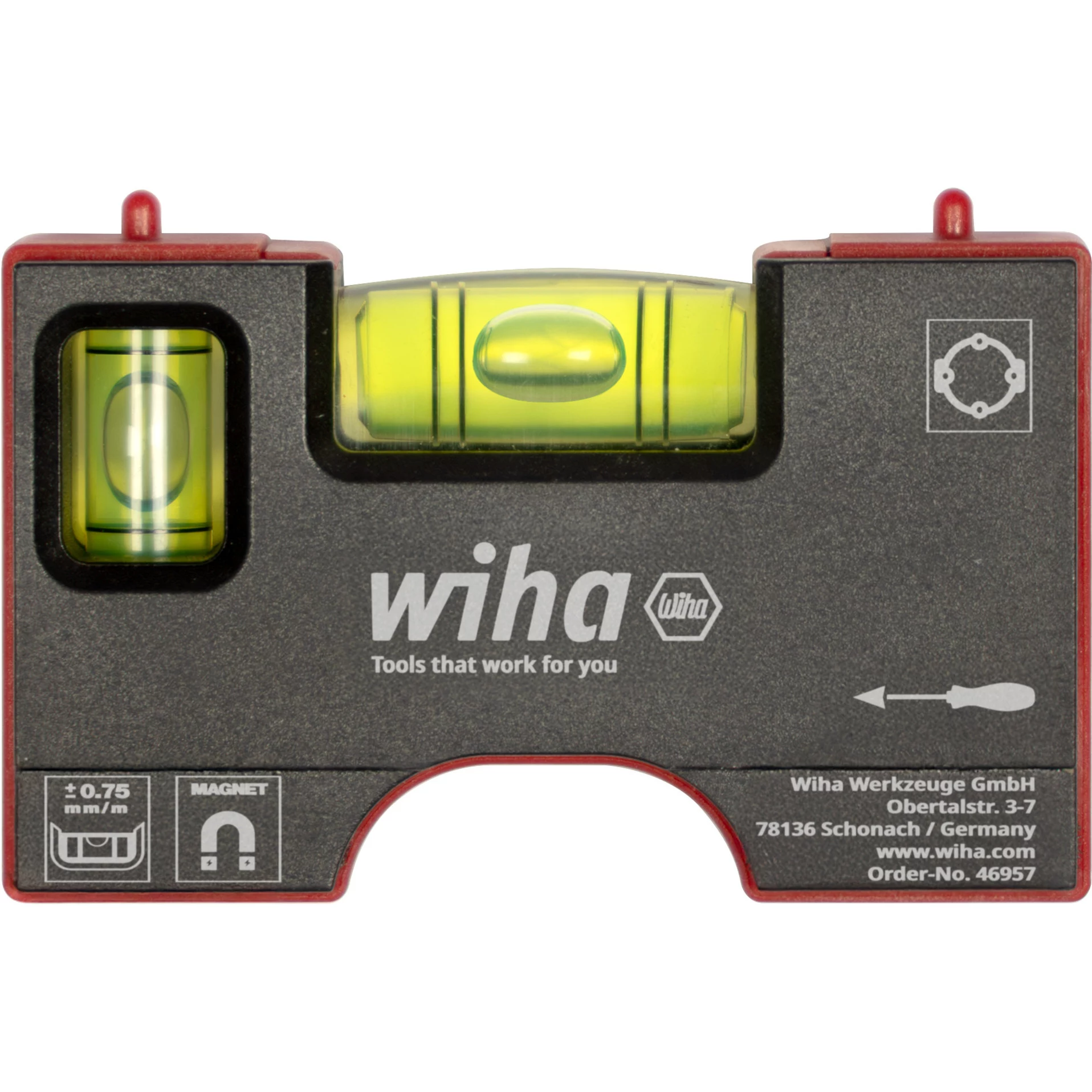 WIHA Mini līmeņrādis Pocket 8 cm