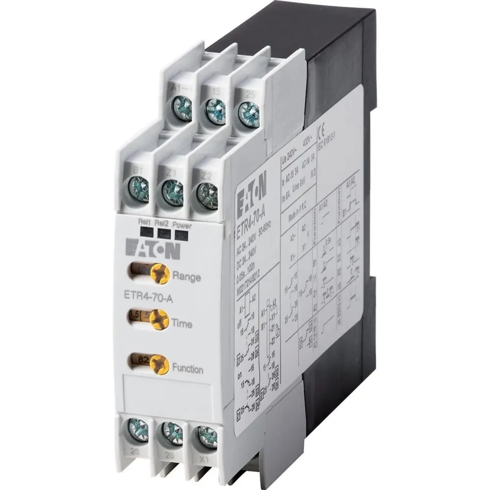 Eaton ETR4-70-A daudzfunkciju laika relejs, 24-240