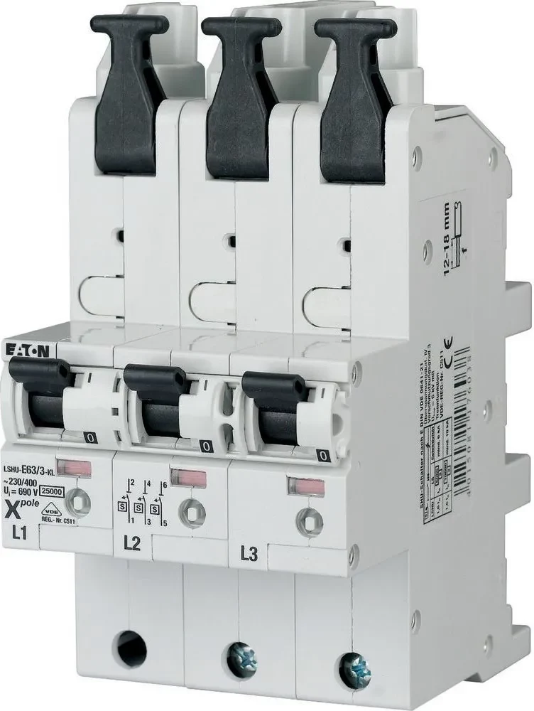 EATON LSHU-E50/3-KL Galvenās līnijas aizsardzības slēdzis