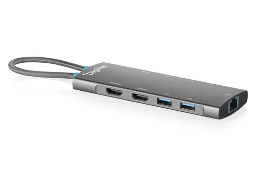 DIGITUS USB-C dokstacija, 9 porti, HDMI