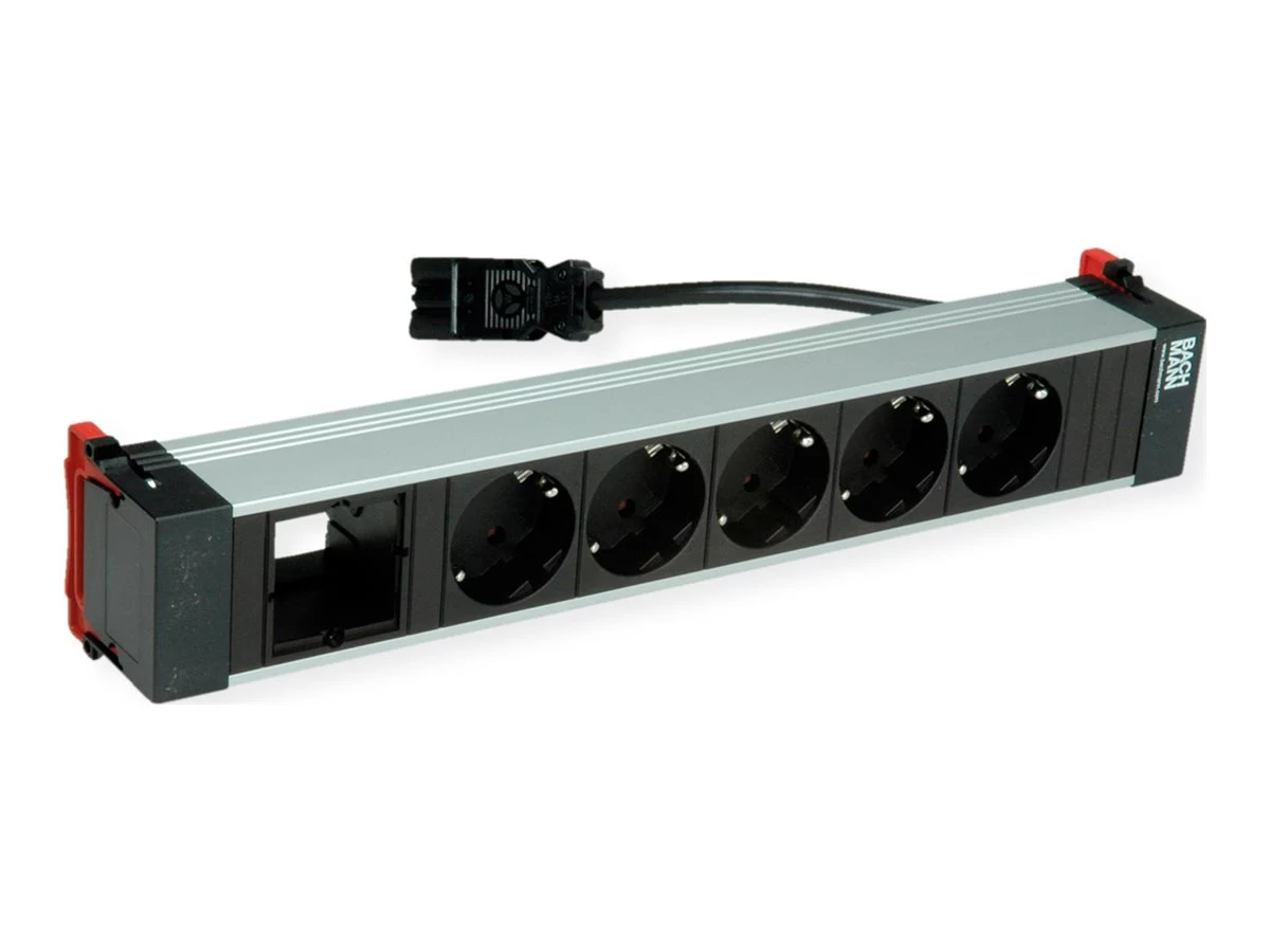 Bachmann POWER FRAME 5x Schuko kontaktligzda