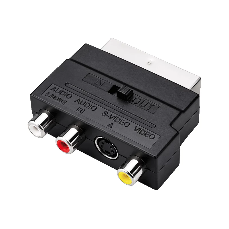 LogiLink SCART uz RCA/S-Video adapteris ar