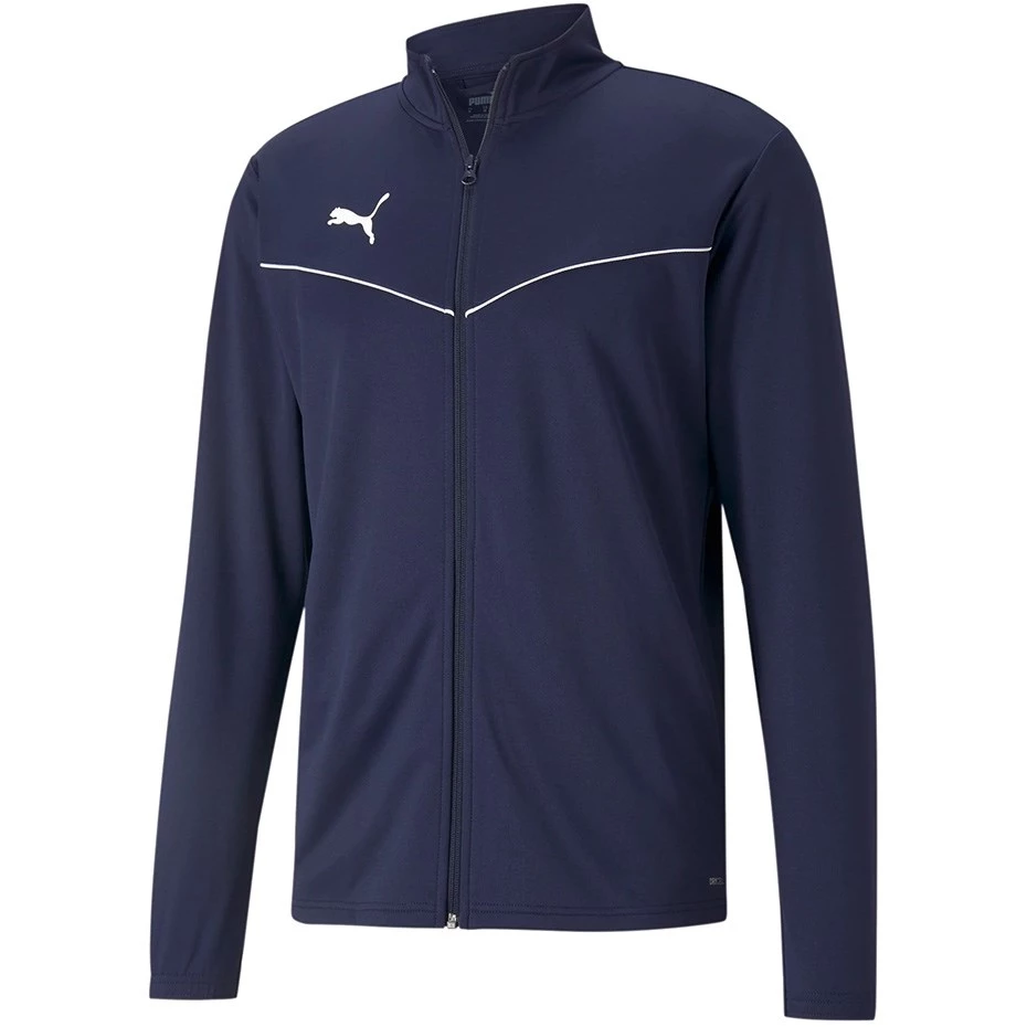 PUMA teamRISE treniņu poliestera jaka Navy