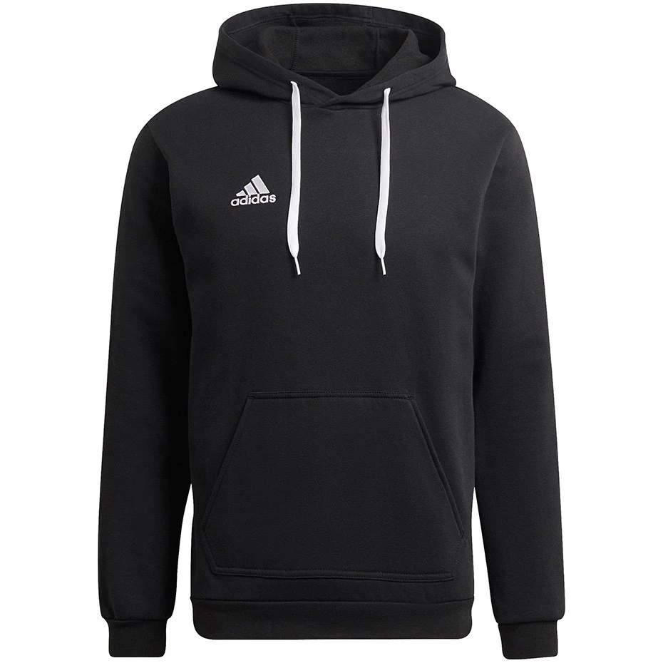 Adidas Entrada 22 kapuce melnā krāsā