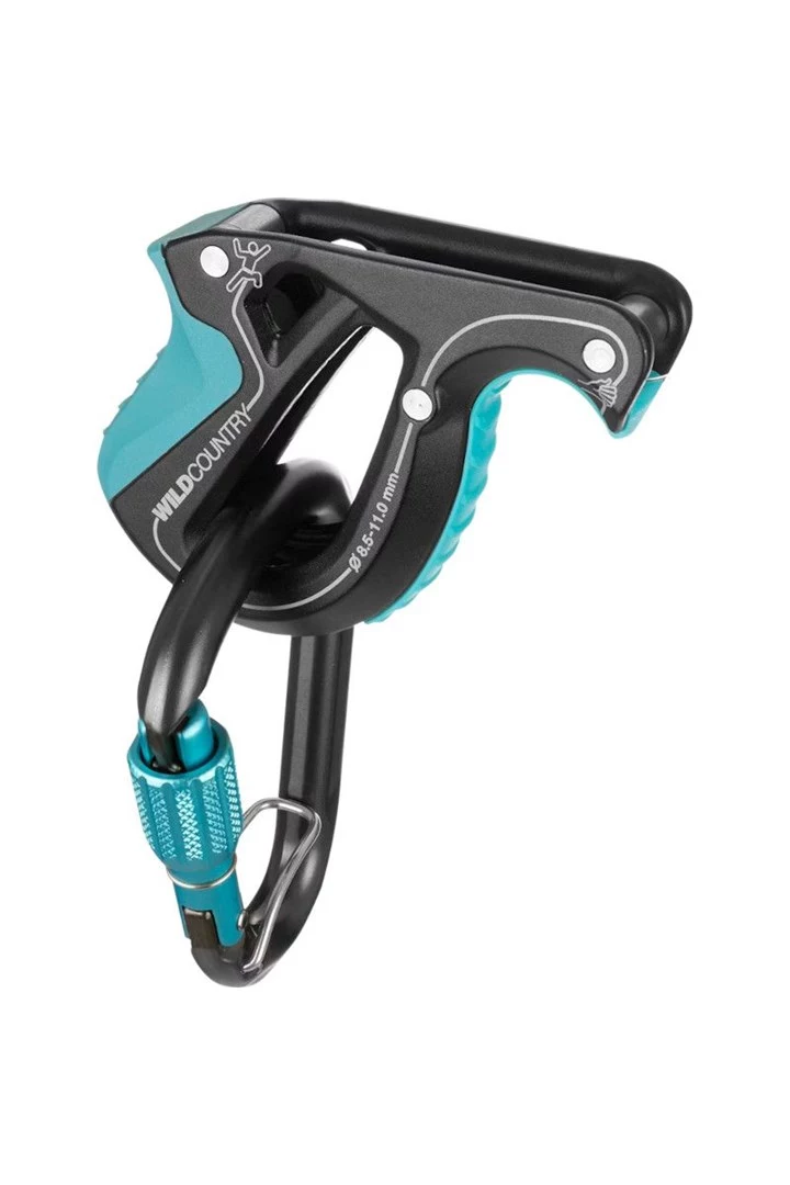 Mammut Movement Belay Device komplekts Black-Turquoise