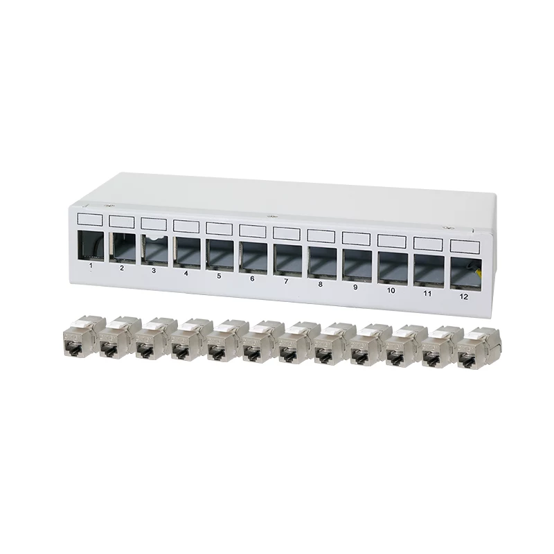 LogiLink NK4093 galda sadales panelis Cat