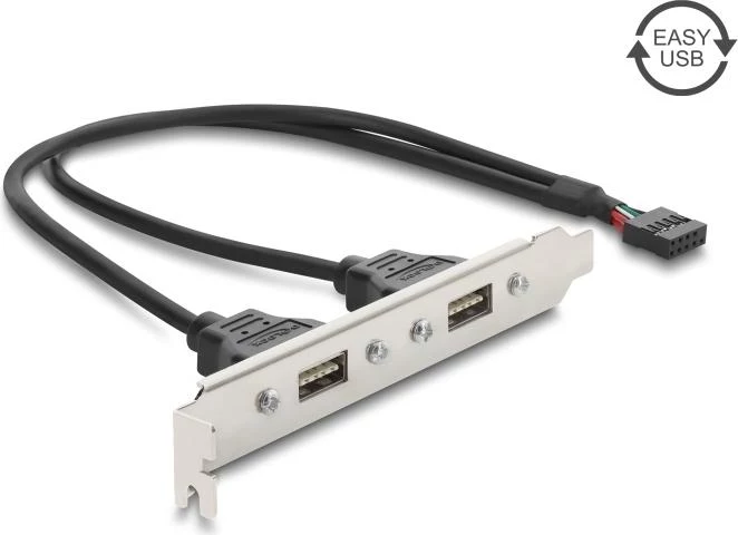 Delock USB 2.0 Slot Bracket