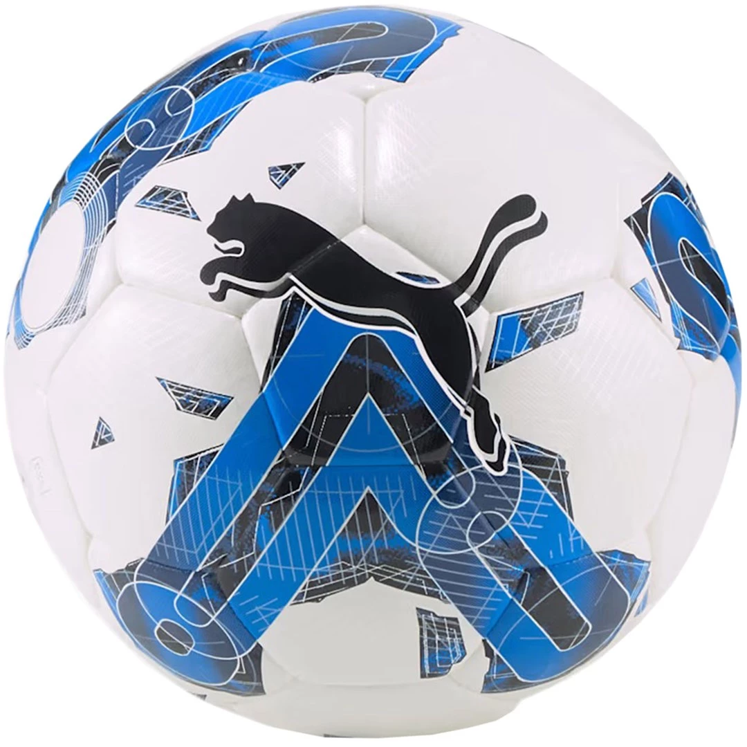 Puma Orbita 5 Hybrid futbols White-Blue