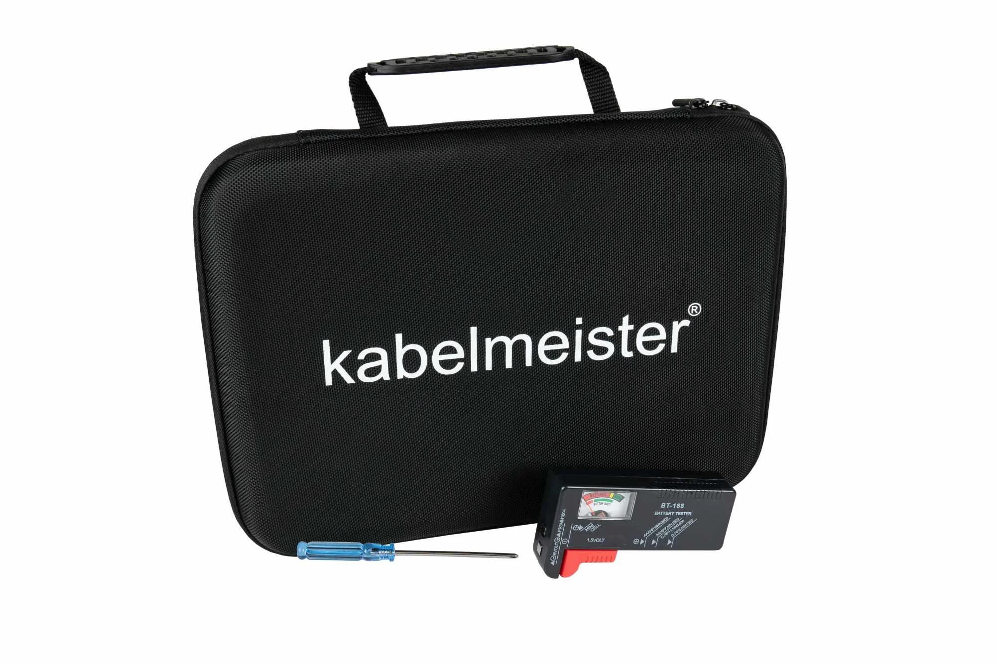 Kabelmeister bateriju uzglabāšanas kaste ar iebūvētu