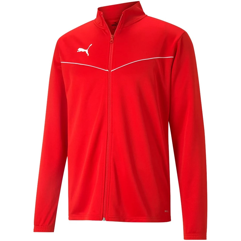 PUMA teamRISE treniņu poliestera jaka sarkana