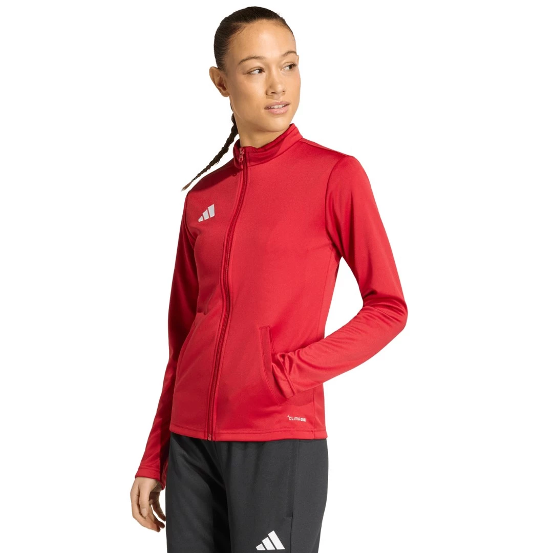Adidas Entrada 26 Sieviešu Treniņjakas Sarkana