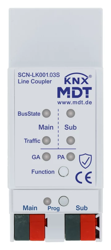 MDT SCN-LK001.03S KNX līnijas/apgabala savienotājs