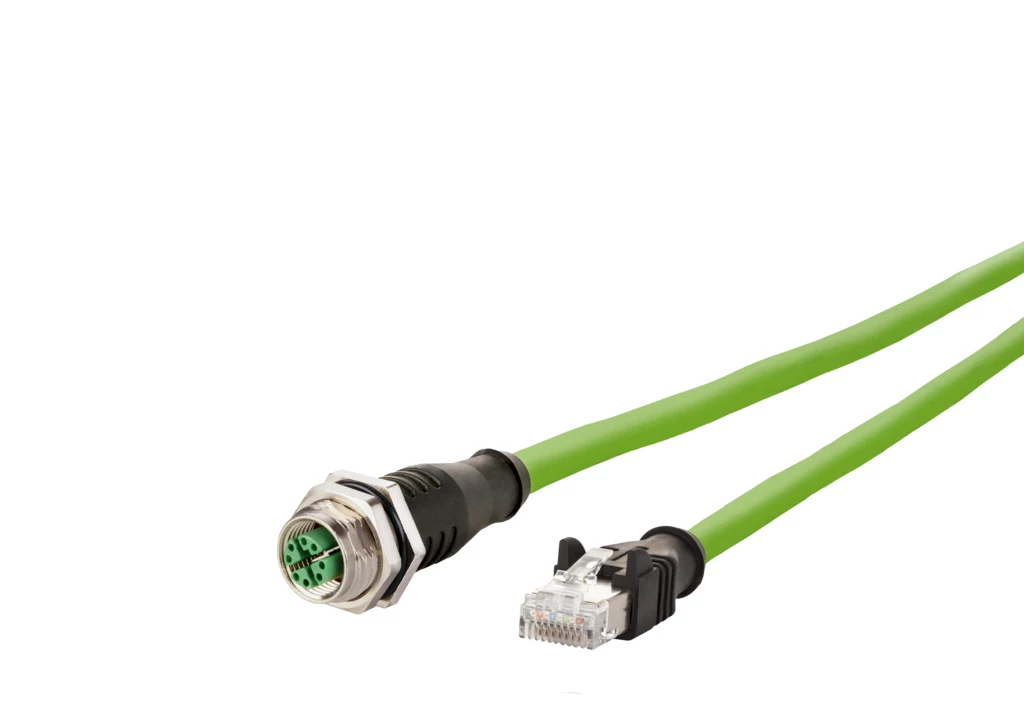 METZ CONNECT 142M2X25100 industriālais Ethernet kabelis