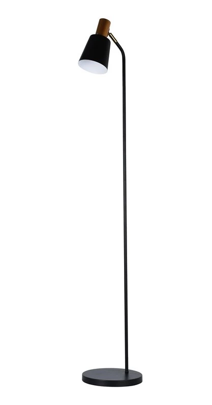 DAVI grīdas lampa ML68915B-1 E27 melna