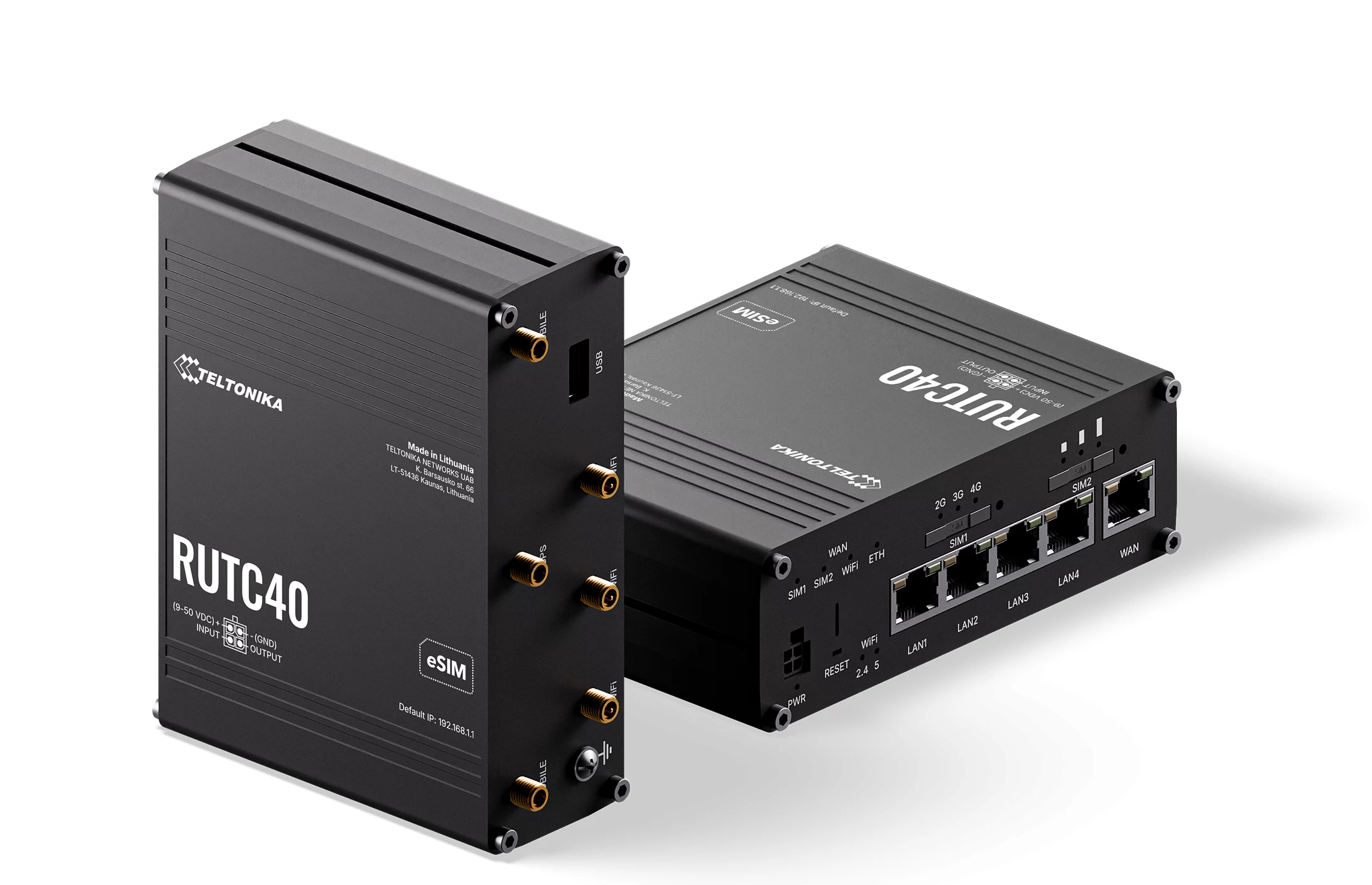 Teltonika Networks RUTC40 industriālais 4G LTE