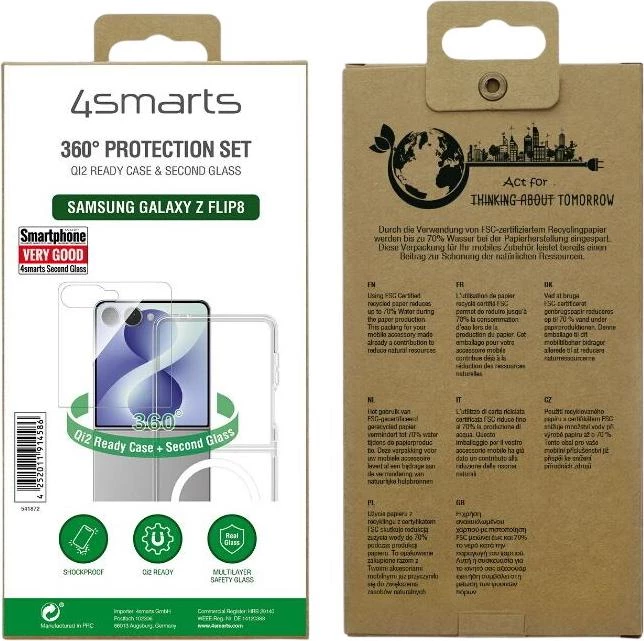 4smarts 360° aizsardzības komplekts Samsung Galaxy