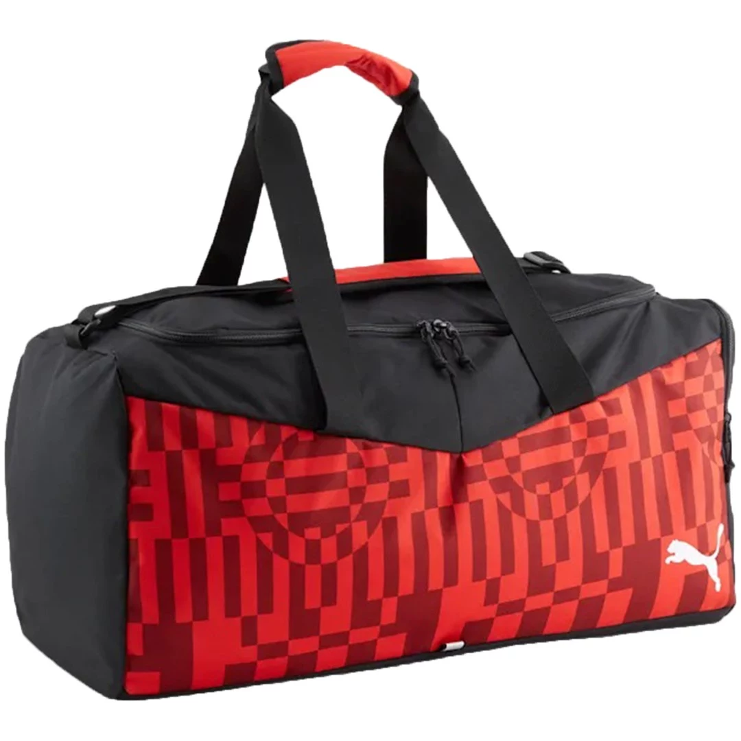 Puma individualRISE Medium ceļojumu soma sarkana-melna