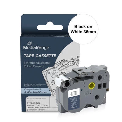 MediaRange MRBTZ261 Laminēta lentes kasetne 36mm