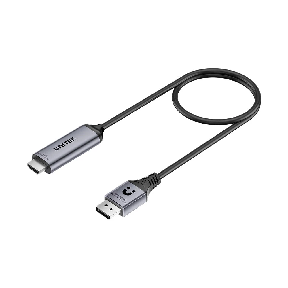 UNITEK DisplayPort 1.4 uz HDMI
