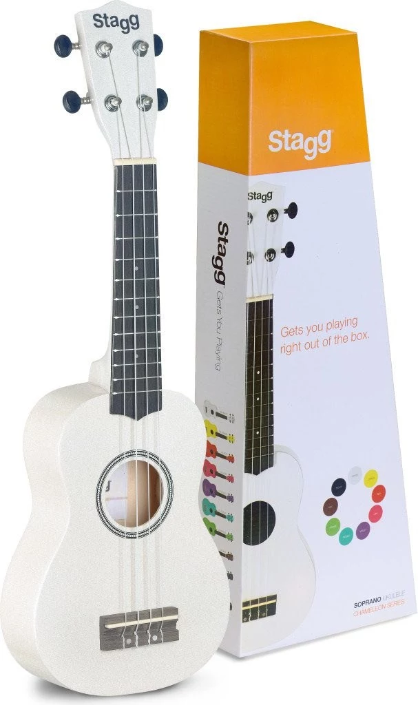 Stagg US-WHITE Soprāna ukulele - augsta