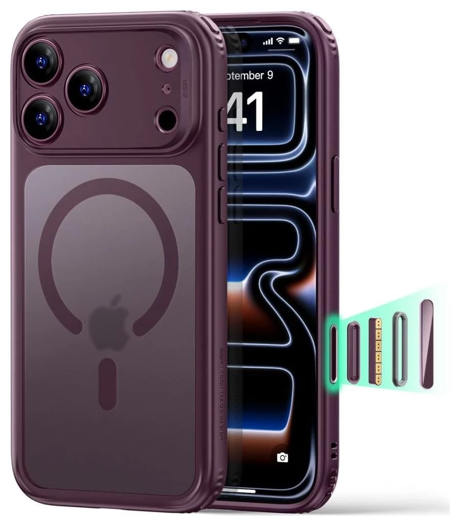 ESR Classic Hybrid MagSafe maciņš iPhone